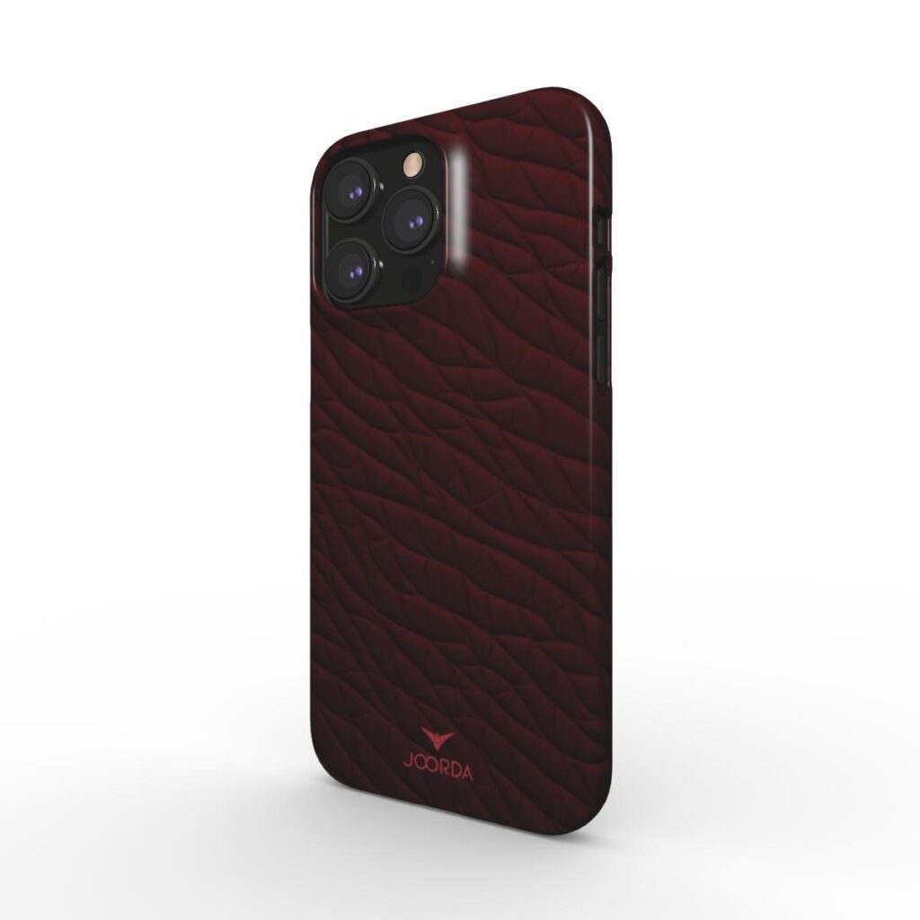Burgundy Wave Elegance